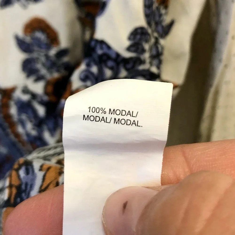 Lucky Brand Rami Peasant Boho Blouse - Picture 12 of 16